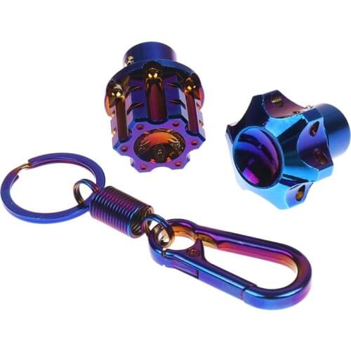 Motorcycle Modification Key Head Electroplating Color Key Head Decorative Cover Mountainbike Algemene