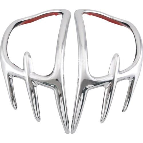 Motorcycle Chrome Turn Signal Light Trim Decoration Trim Case Cover For Honda GL1800 GOLDWING GL 1800 2001-2011
