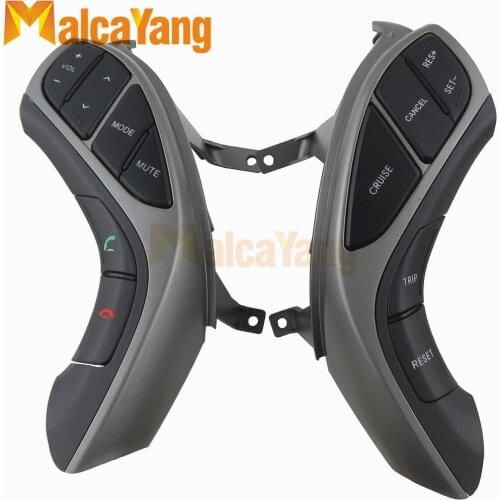 New Car Steering Wheel Button Control Volume channel Phone Cruise Control Button Switch For Hyundai Elantra AT 2012-2015