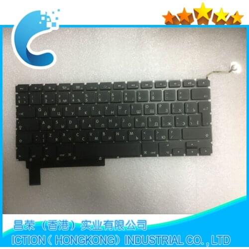 New A1286 Keyboard for Apple Macbook Pro 15'' A1286 Keyboard Russian Russia RU with Big Enter Key 2009 2010 2011 2012 Year