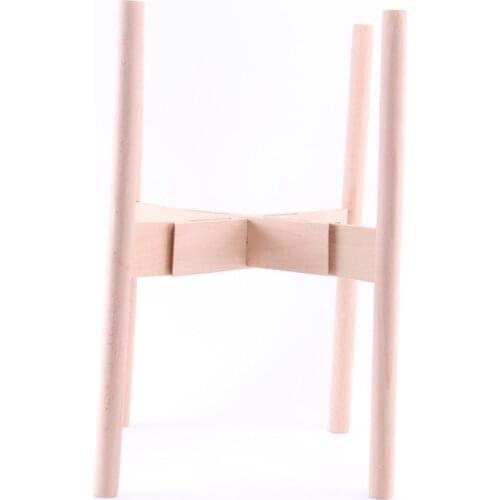 Adjustable Plant Stand Modern Wood Indoor Plant Stand Bamboo Flower Pot Holder Fits Home Plant Decoration LBShipping