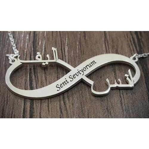 Special Design Arabic name written pendant