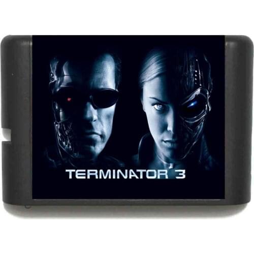 Terminator 3 16 bit MD Game Card For Sega Mega Drive For Genesis