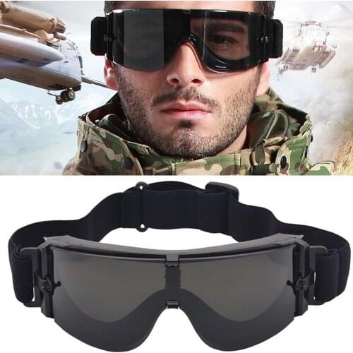Outdoor Airsoft Paintball Windproof Protection Goggles Anti-UV Glasses Eyewear очки солнцезащитные очки
