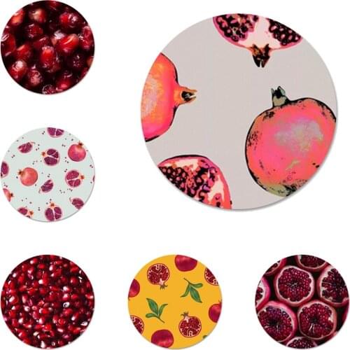 58mm pomegranate fruit Icons Pins Badge Decoration Brooches Metal Badges For Clothes Backpack Decoration