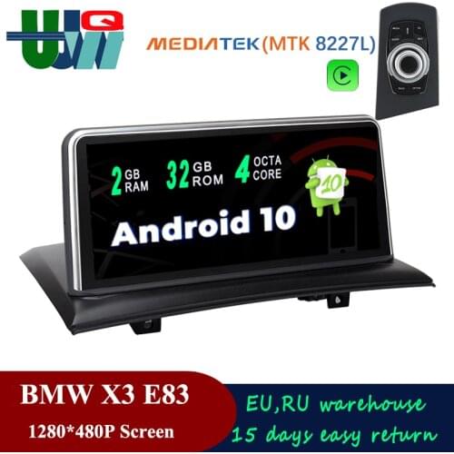 Soundgo 10.25" Android 10 Car Multimedia Video Player for BMW X3 E83 2004-2012 Navigation GPS BT Mirrorlink Carplay 2Din Audio