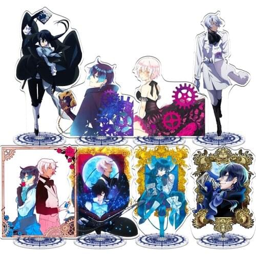 Anime The Case Study of Vanitas Vanitasu no Karute Noe Akibisuto Jeanne Acrylic Stand Model Plate Desktop Toy Keychain Pendant