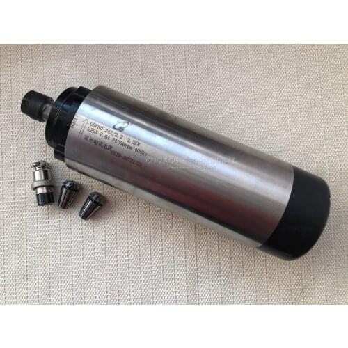 2.2kw 220V/380V ER16 CNC air cooled spindle motor