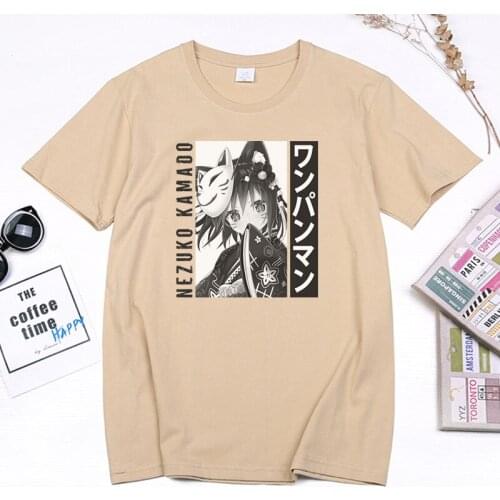 Demon Slayer Kimetsu No Yaiba T Shirt Women Men Kawaii Nezuko Kamado Anime T-shirt Harajuku Streetwear Tops Camisetas De Mujer