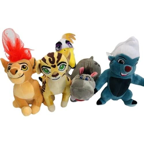 20cm The Lion Guard Plush Toys Kids Cartoon Fuli Bunga Beshte Pumbaa Cute Stuffed Animal Toy Christmas Gifts for Children