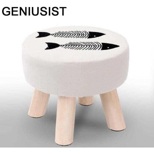 Small Chair Vestidor Storage Pufa Do Siedzenia Pouffe Pouf Rangement Taburete Tabouret Change Shoes Poef Ottoman Foot Stool