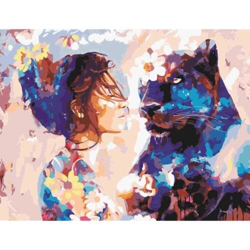 Oil Painting Paint By Numbers For Adults Color By Number Decoration LivingroomBallet Girl Zero Foundationnew Painter DIY Gift