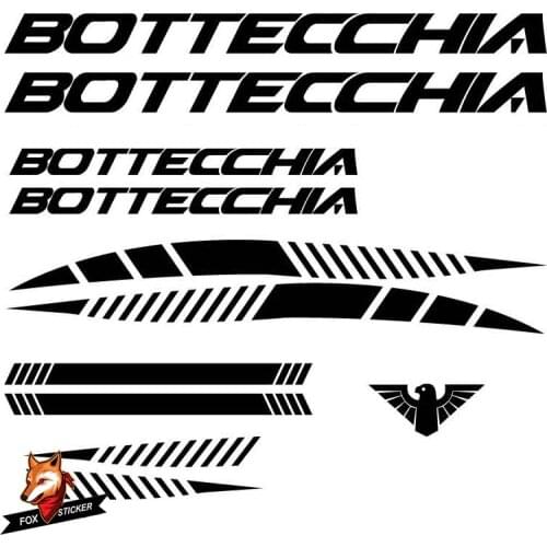 Bicycle frame stickers road bike mountain bike MTB Track bike TT bike cycle decal reflective stickers for BOTTECCHIA stickers