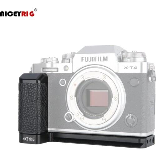 Niceyrig L-Bracket Mount Adaptor Dedicated Design for Fujifilm X-T4 Camera Stabilization