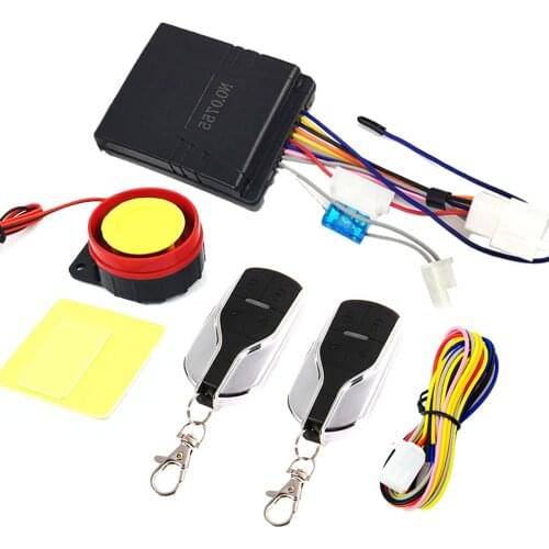 Motorcycle Scooter Anti-theft Security Alarm System Remote Control Moto Bike Alarm for Honda Suzuki Yamaha Kawasaki KTM