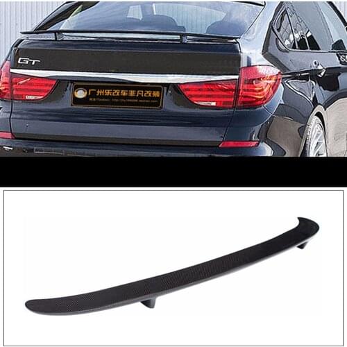 Carbon fiber trunk wing spoiler for bmw 5 series F07 3 series F34 spoiler gran turismo hatchback rear bumper tuning 2010-2019