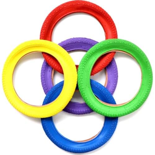 14 inch bike tire 14*1.95 bicycle tire for folding bike colorful tires