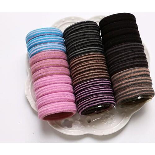 10pcs/lot kids women hair rope Hair Accessories Scrunchy Elastic Hair Bands Hair Band Girls decorations Rubber Band 4cm
