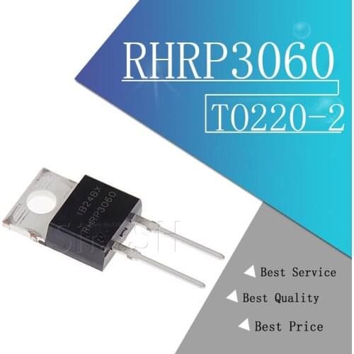 10PCS RHRP3060 TO220-2 fast recovery rectifier diode TO-220 600V 30A