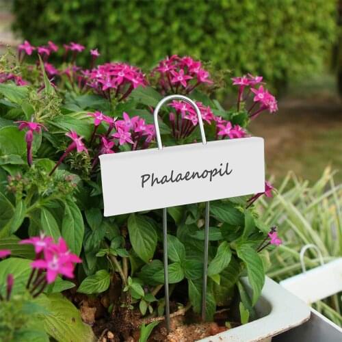12Pcs Metal Plant Label Weatherproof Garden Markers Reusable Nursery Tags For Vegetables Herb Flower Greenhouse Garden Tools