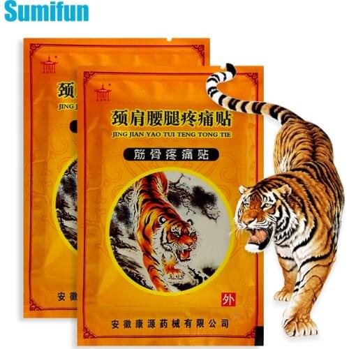 16/32pcs Tiger Balm Analgesic Patch Rheumatoid Arthritis Joint Muscle Medical Plaster Cervical Lumbar Spine Back Pain Patch