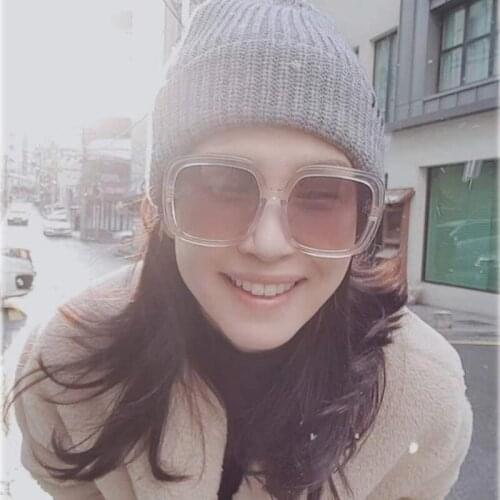 2021 Retro Square Sunglasses Womens Simple Fashion Personality Trend Big Frame Sun Glasses Men Driving Fishing Goggle UV400