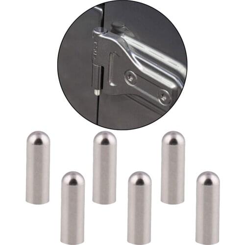8 LOT Door Pin Guides For Jeep Wrangler JK JL 2007-2019 Aluminum Hinge Bolts