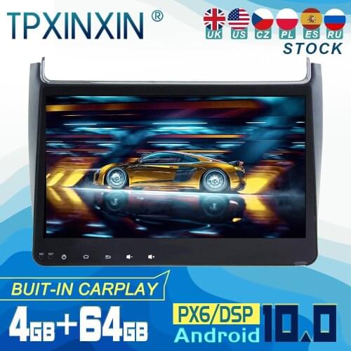 For Volkswagen Polo 2016 Android 10 Carplay Radio Player Car GPS Navigation Head Unit Car Stereo WIFI DSP BT