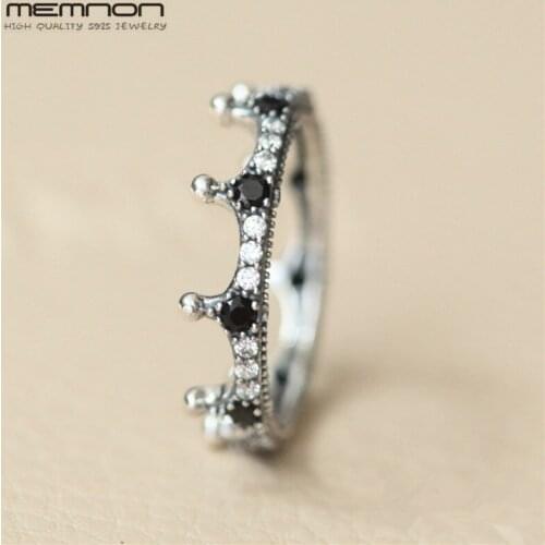 Memnon Enchanted crown rings 925 sterling Silver rings for women silver 925 jewelry ring anillos Memnon fine Jewelry wholesale