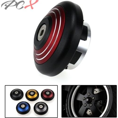 Motorcycle CNC Left Front Wheel Cap For VESPA GTS 150 300 GTS SEPER 150 300 SPRINT 150 125 PRIMAVERA 125 150 GTS300 GTV300