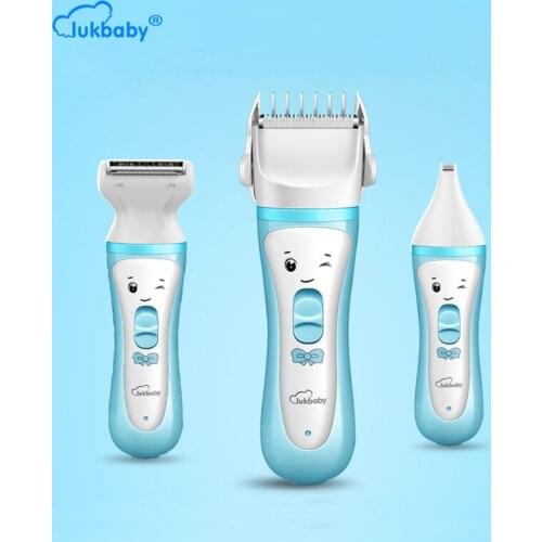 LUKBABY Multifunction Baby Hair Clipper Men Professional Rechargeable Powerful Hair Trimmer USB Charger Hair Clippers YD-0700