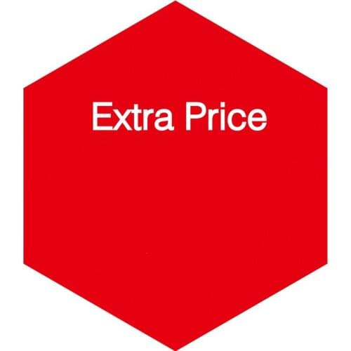 Extra cost for replacing the upper spoke parts of the wheelset