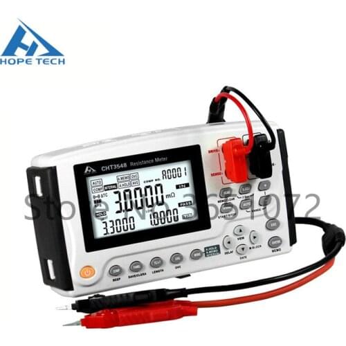 CHT3548 Portable Type Low Resistance Tester with Stable Measuring Values