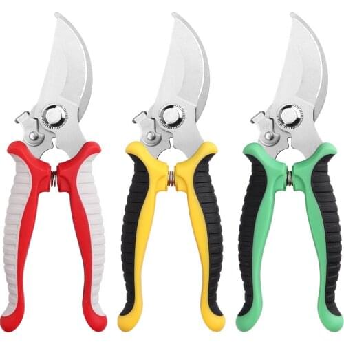 Pruning Shears Garden Tree Trimmer Ergonomic Gardening Tool Non-slip and Labor Saving Manual Pruning Shears Tree Branch Cutting