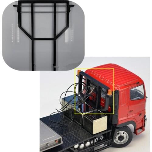 Tamiya 1/14 Rc Truck Mini Equipment Rack Light Stand For 1:14 Trailer Tractor Scania R620 MAN TGX Benzz1851 3363 Volvo FH16 King