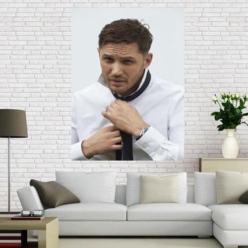 Custom canvas poster Tom Hardy Poster 60x90cm Home Decoration cloth fabric wall poster print Silk Fabric