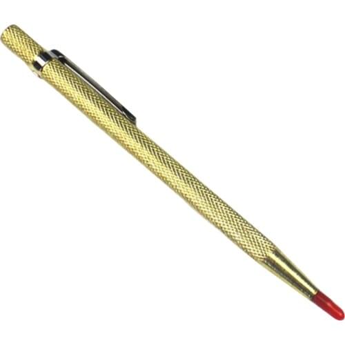 Carbide Tip Scriber Pen Diamond Tungsten Marking Carving Scribing Steel Pen Tool Easily Carrying Lightweight Tools