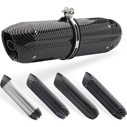 Universal 51MM Motorcycle Exhaust Muffler Pipe Escape moto mivv for kawasaki er6n sv650 crf 230 Z800 R1 cb650f cb1000r cbr250r