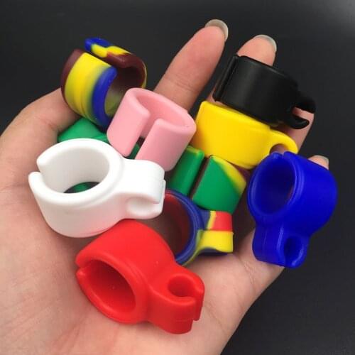 Waterproof Endlessly Artifact 6g 1 PC Silicone Ring Finger Hand Rack Cigarette Holder For Regular Smoking Smoker