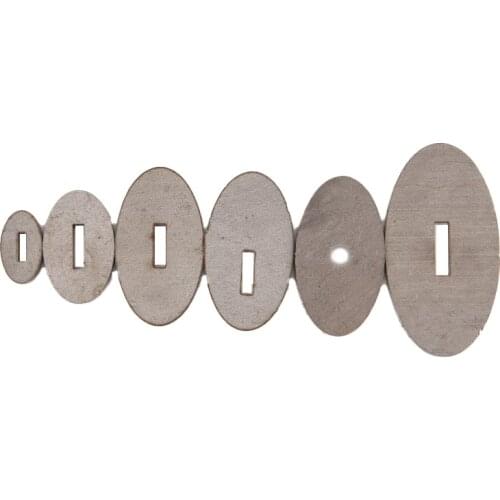 1Pc Handguard of DIY knife handle brass / stainless steel Guard 6 size design