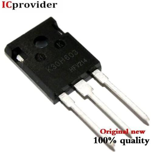 10PCS IKW30N60H3 TO-3P K30H603 TO-247 IKW30N60 best quality