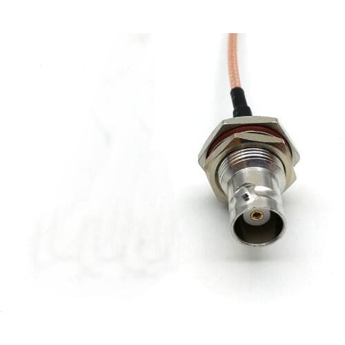 10pcs BNC Female Jack Connector Switch MCX Male Plug Right Angle adapter RG316 CABLE