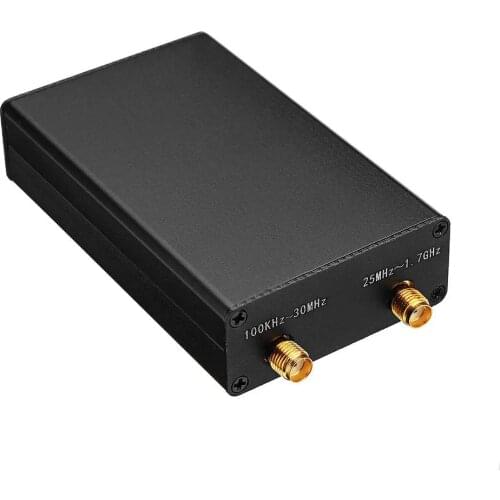 FREE SHIPPING 100khz-1.7ghz Full Band U/v HF Rtl-sdr USB Tuner Receiver/ R820t 8232 Radio