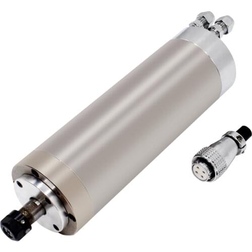 2.2KW ER16 Spindle Motor Water-cooled 220V 8A 24000rpm High Speed for Engraving Machine Drilling Milling Working CNC Router