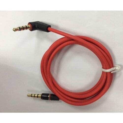 500pcs/lot High quality 3.5mm Male to Male Detox/Pro Headphone Replacement Audio Extension Cable AUX Cable,Free DHL