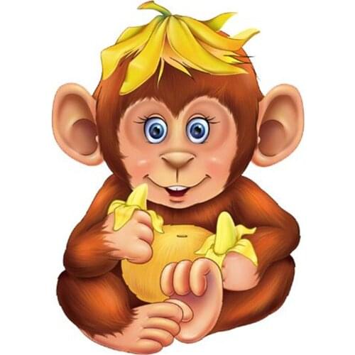 5D diamond painting full diamond new cartoon monkey mosaic embroidery decoration home decoration