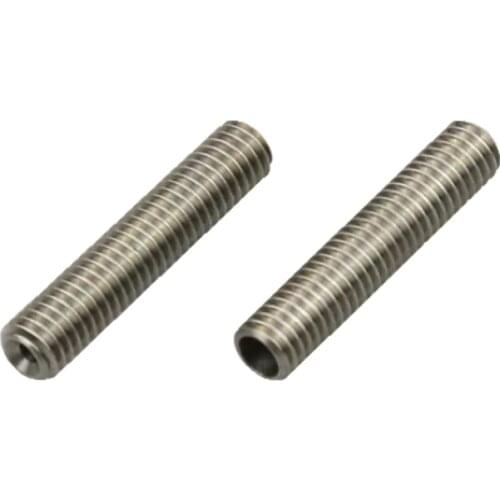 ANET A6 2PC PTFE tube inside High Quality M6*40mm Nozzle Throat Tube for 1.75mm filament Makerbot MK8 3D Printer Extruder