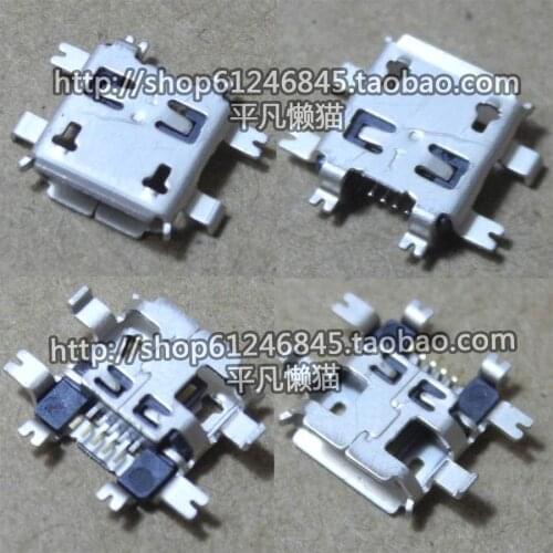 Free shipping For original Tablet PC For HTC mobile phones and other Micro USB data interface tail plug 5P pin 282