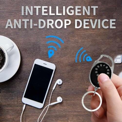 Anti-lost Keychain Bluetooth 4.0 Key Finder Device Mobile Phone Lost Alarm Bi-Directional Finder Artifact Smart Tag GPS Tracker