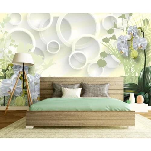 Photo Wallpaper 3D Stereo Clivia flowers Mural Living Room Bedroom Backdrop Wall 3D Mural Wall Papers
